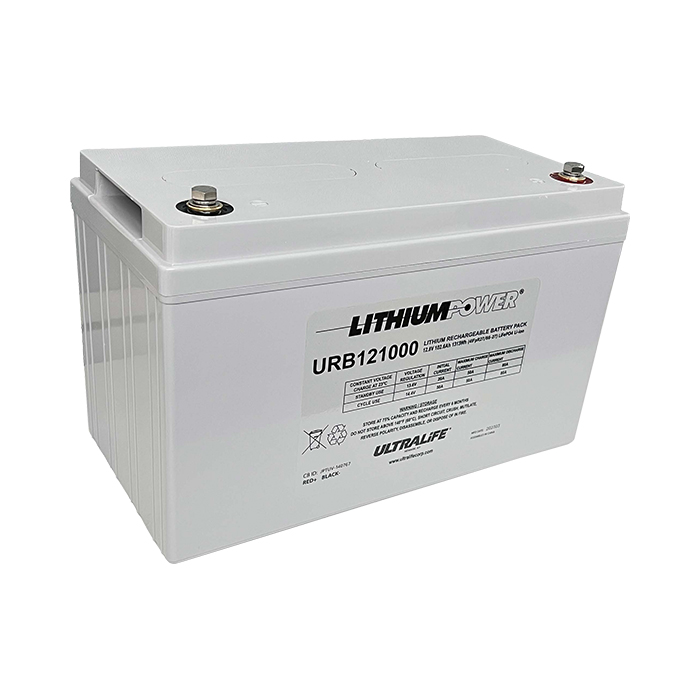 12.8V 102.6Ah (1313.3Wh) LiFePO4 Battery (URB121000)