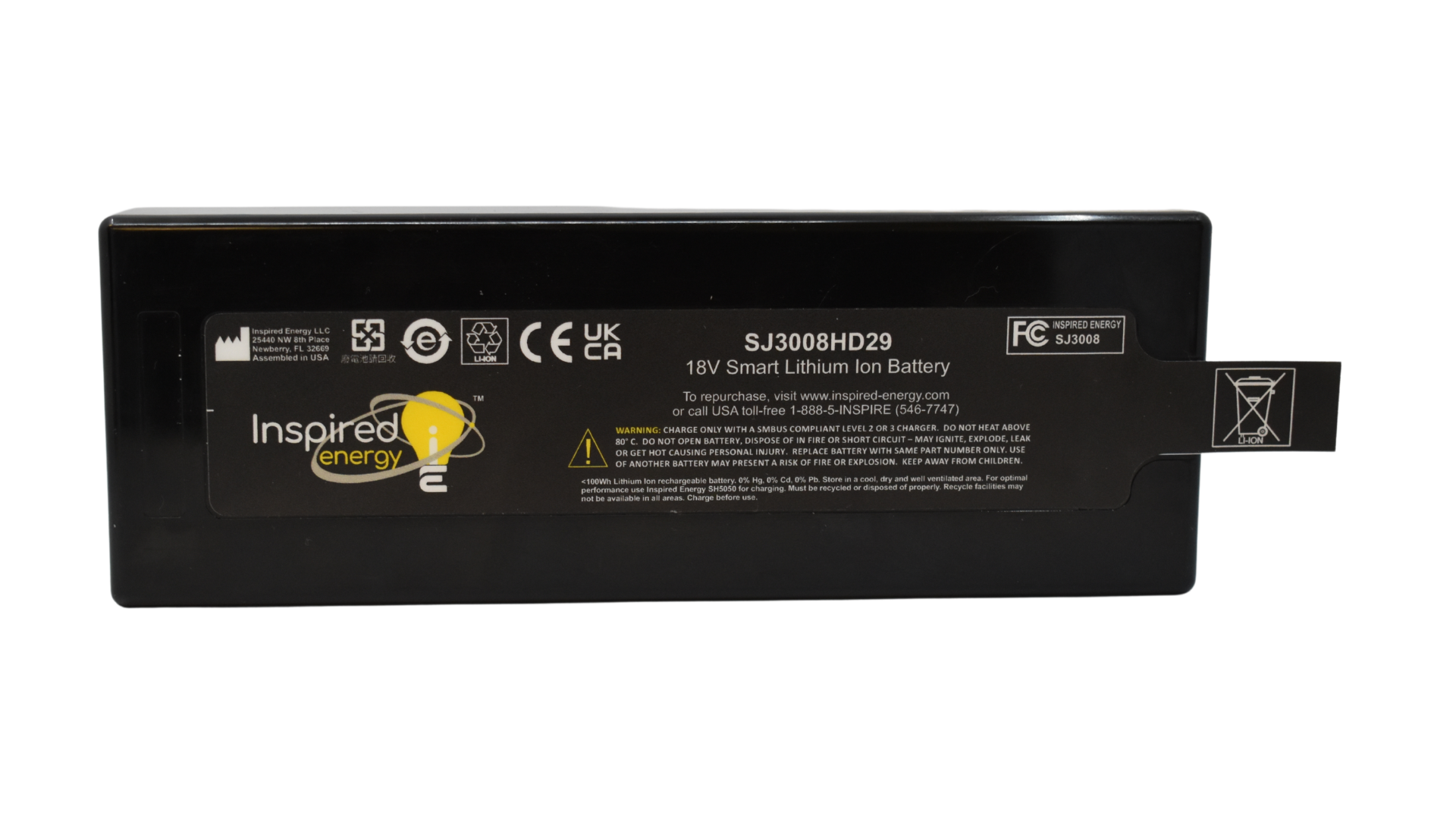 18.0V 5.2Ah (94Wh) Lithium Ion Battery (SJ3008HD29)